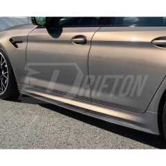 MP Style Carbon Fiber Side Skirt For BMW 5 Series G30 2017-2023