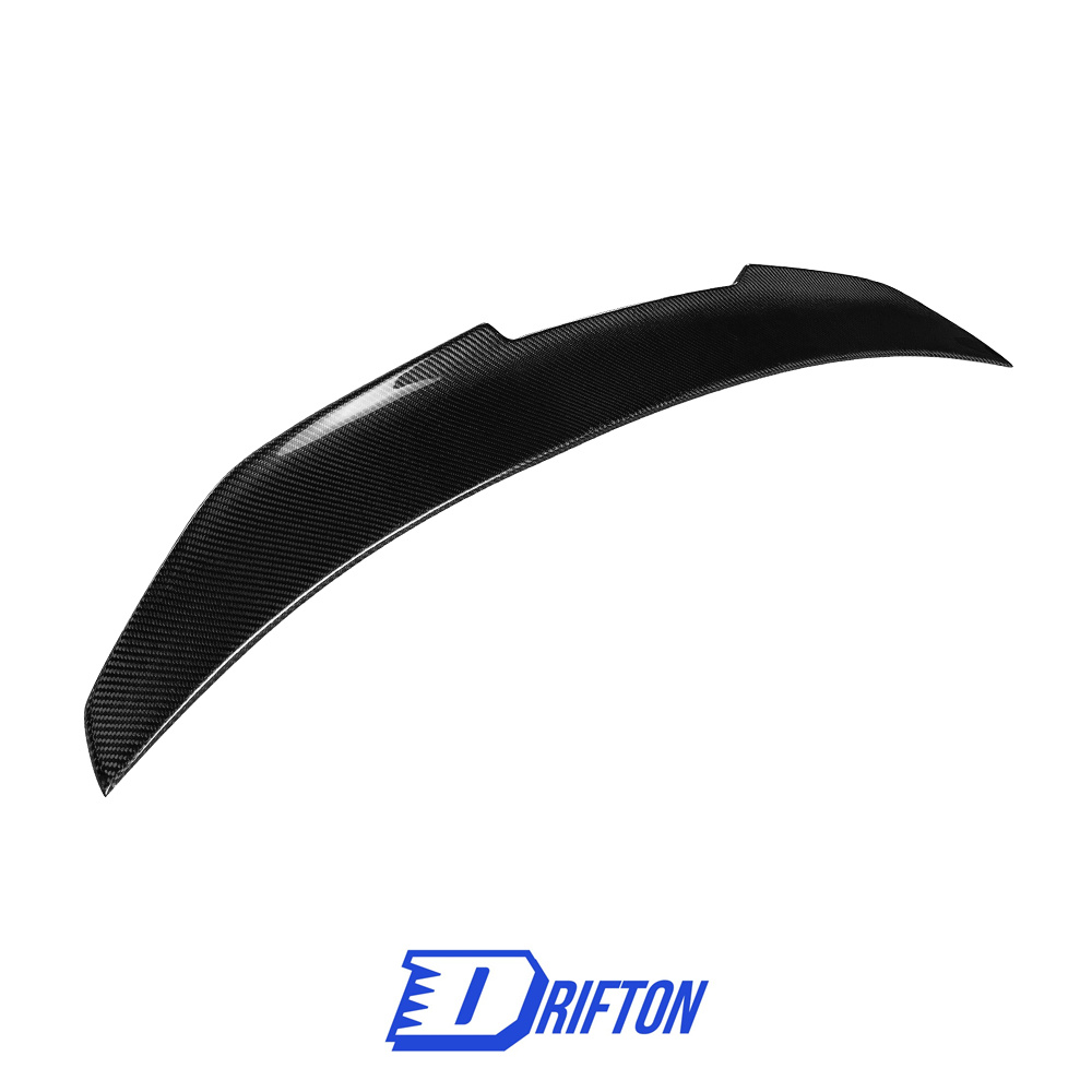 PSM Style Carbon Fiber Trunk Spoiler Rear Wing For BMW M3 F80 2014-2020