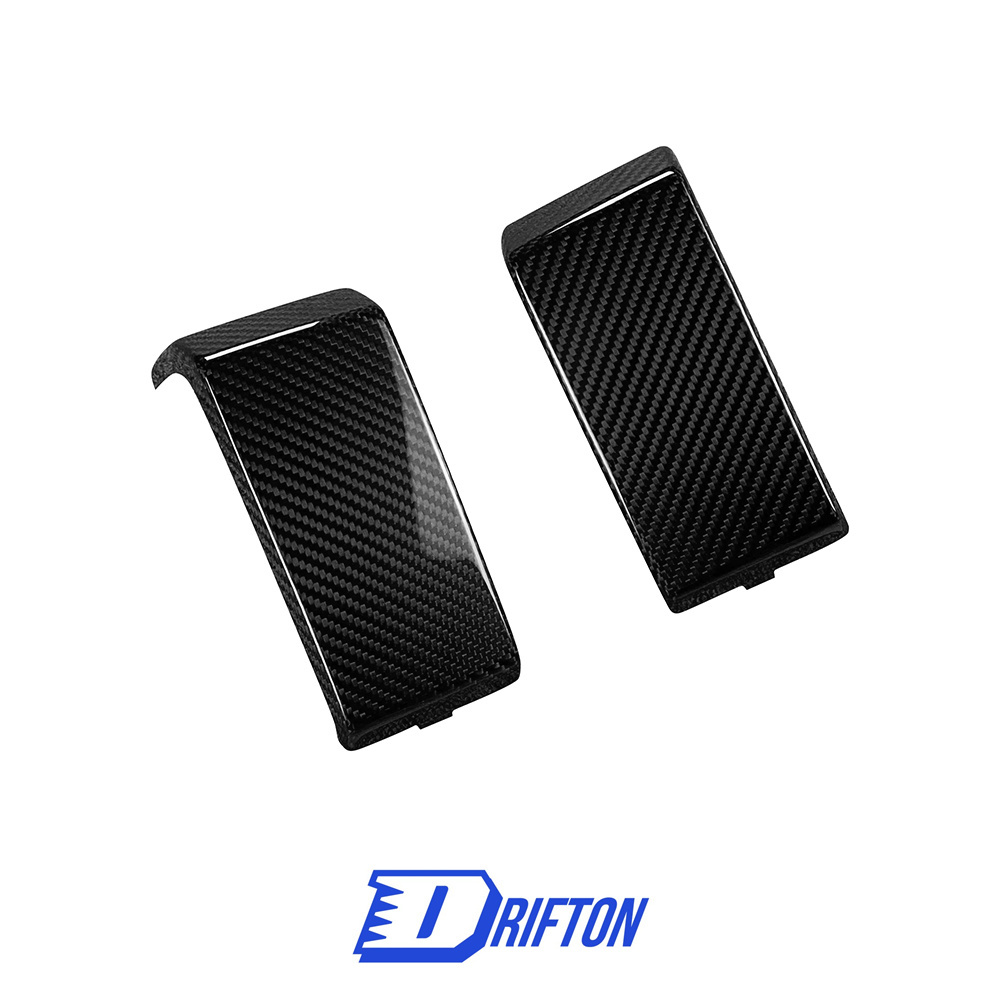 TopCar Style Dry Carbon Fiber Front Bumper Trims For Mercedes Benz G-Class W464 AMG G63 2018-2024
