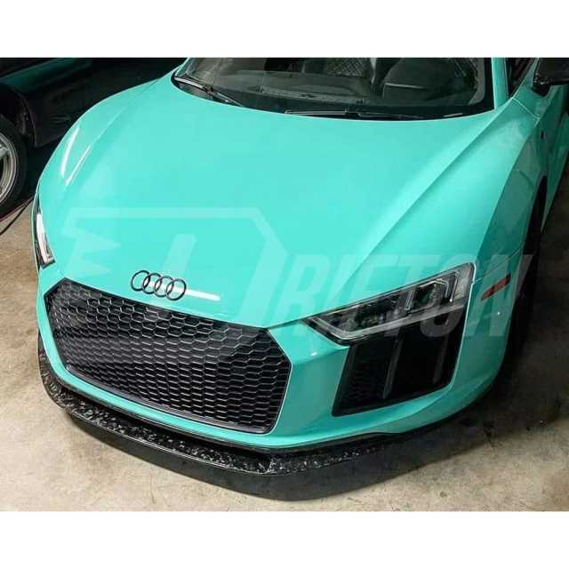 Vorsteiner Style Dry Forged Carbon Fiber Front Lip For Audi R8 2016-2019