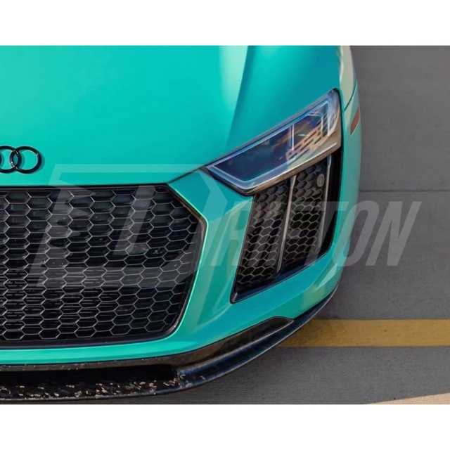 Vorsteiner Style Dry Forged Carbon Fiber Front Lip For Audi R8 2016-2019