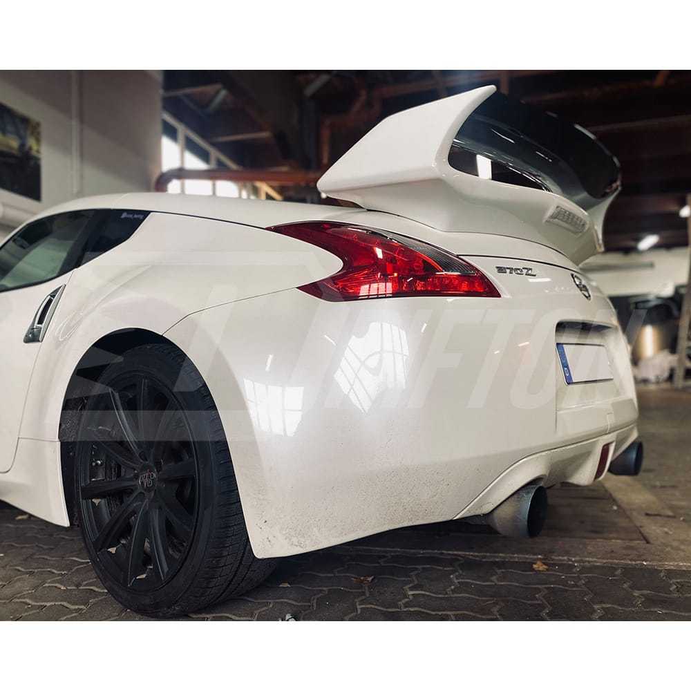 Amuse Style Half Carbon Fiber Rear Spoiler Wing For Nissan 370Z Z34 2008-2019