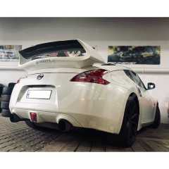 Amuse Style Half Carbon Fiber Rear Spoiler Wing For Nissan 370Z Z34 2008-2019