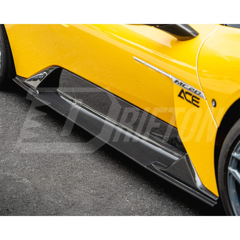 Aria Style Dry Carbon Fiber Rear Diffuser For Maserati MC20
