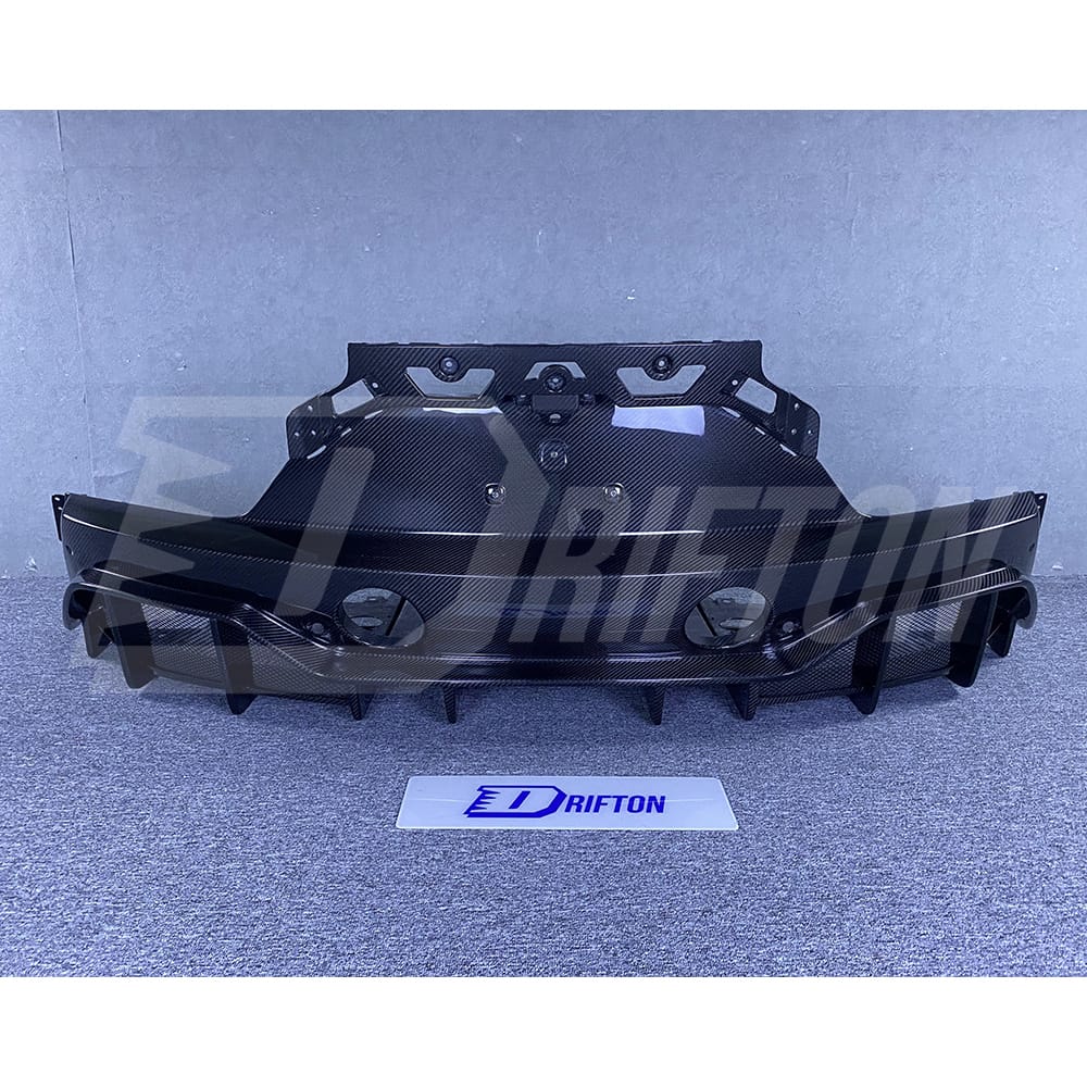 Aria Style Dry Carbon Fiber Rear Diffuser For Maserati MC20