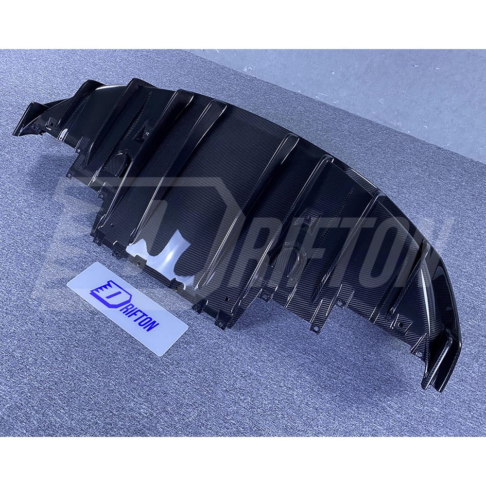 Aria Style Dry Carbon Fiber Rear Diffuser For Maserati MC20