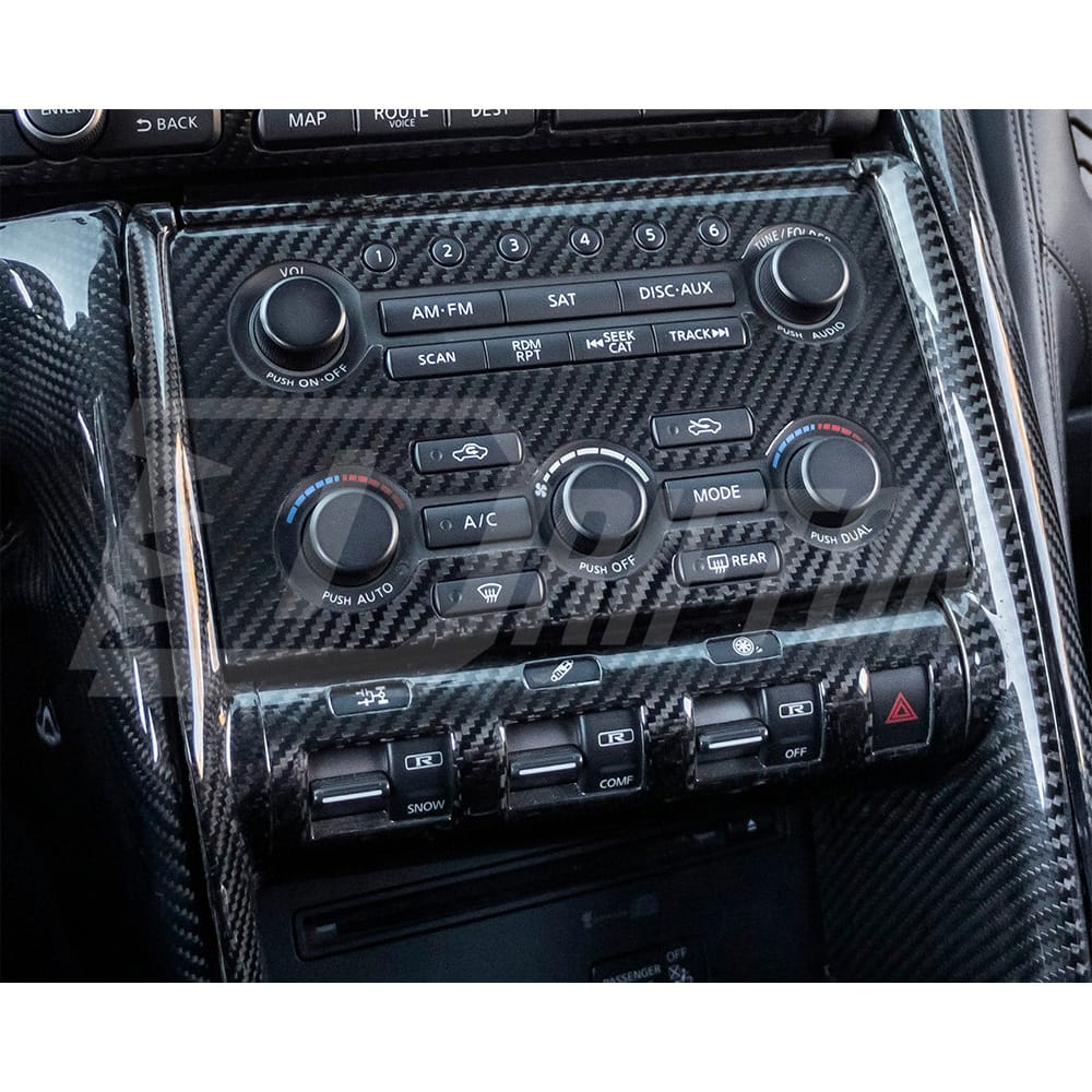 Dry Carbon Fiber Interior C Panel For Nissan R35 GTR 2008-2016