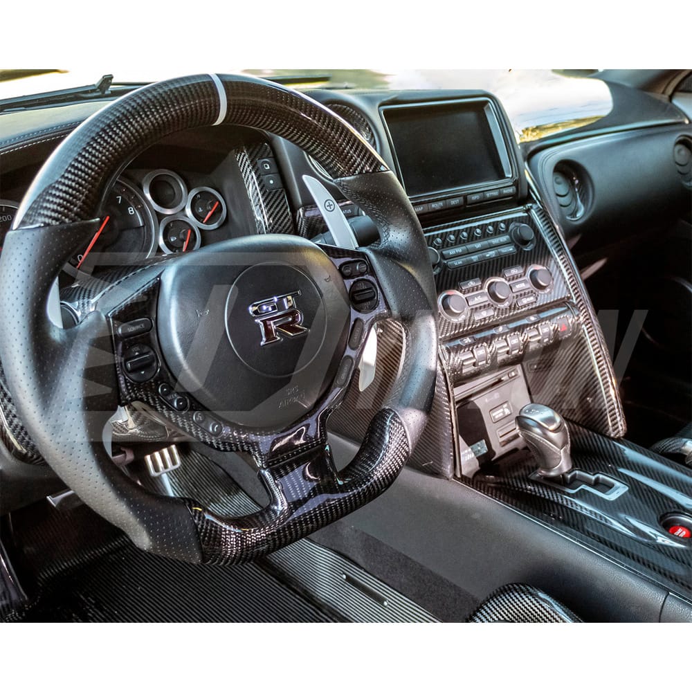 Dry Carbon Fiber Interior C Panel For Nissan R35 GTR 2008-2016