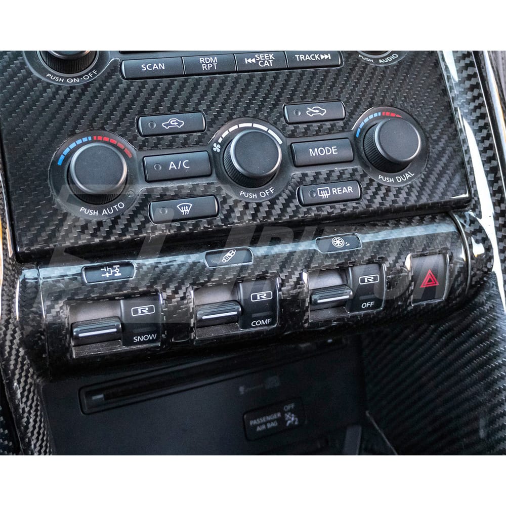 Dry Carbon Fiber Interior C Panel For Nissan R35 GTR 2008-2016