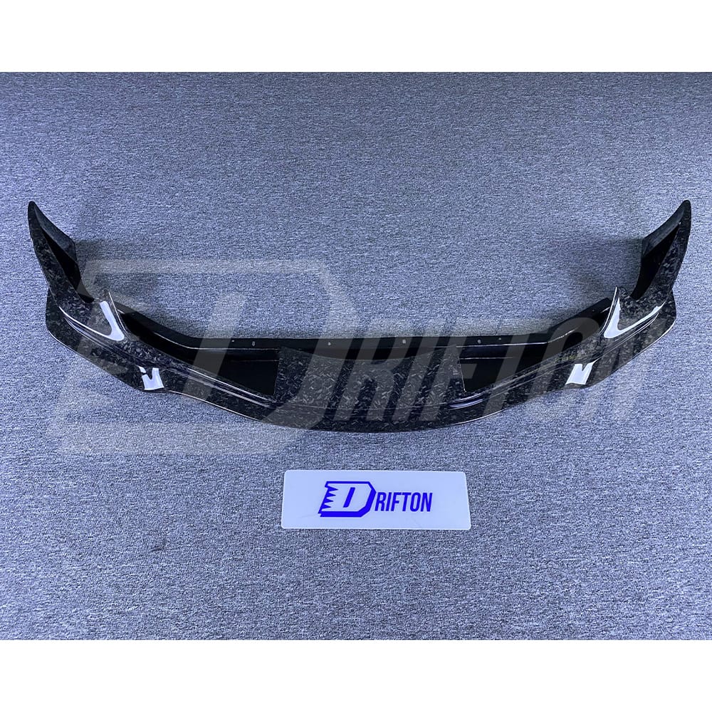 MB Style Forged Carbon Fiber Front Lip For Toyota Supra MK5 A90 A91 GR 2019-2024