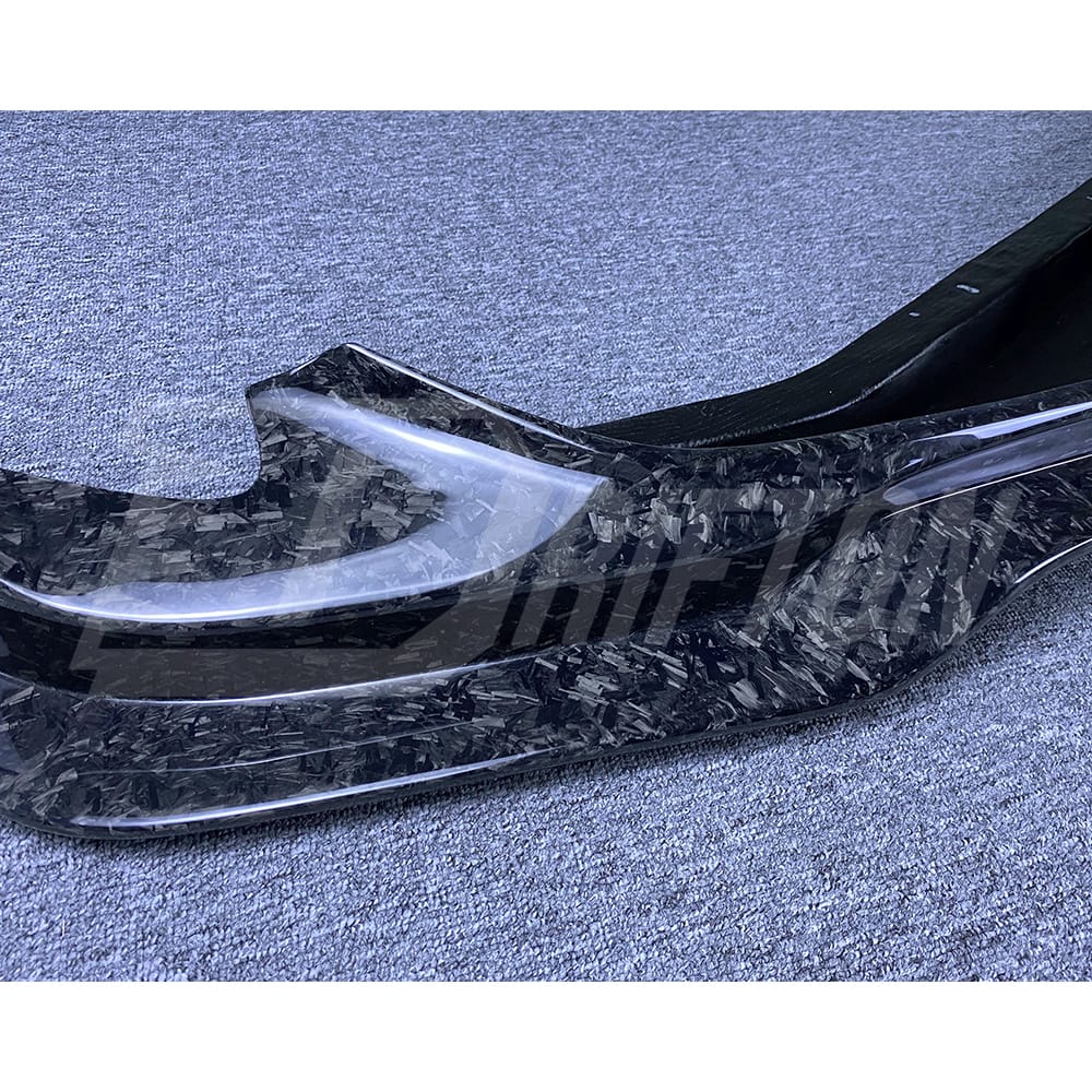 MB Style Forged Carbon Fiber Front Lip For Toyota Supra MK5 A90 A91 GR 2019-2024