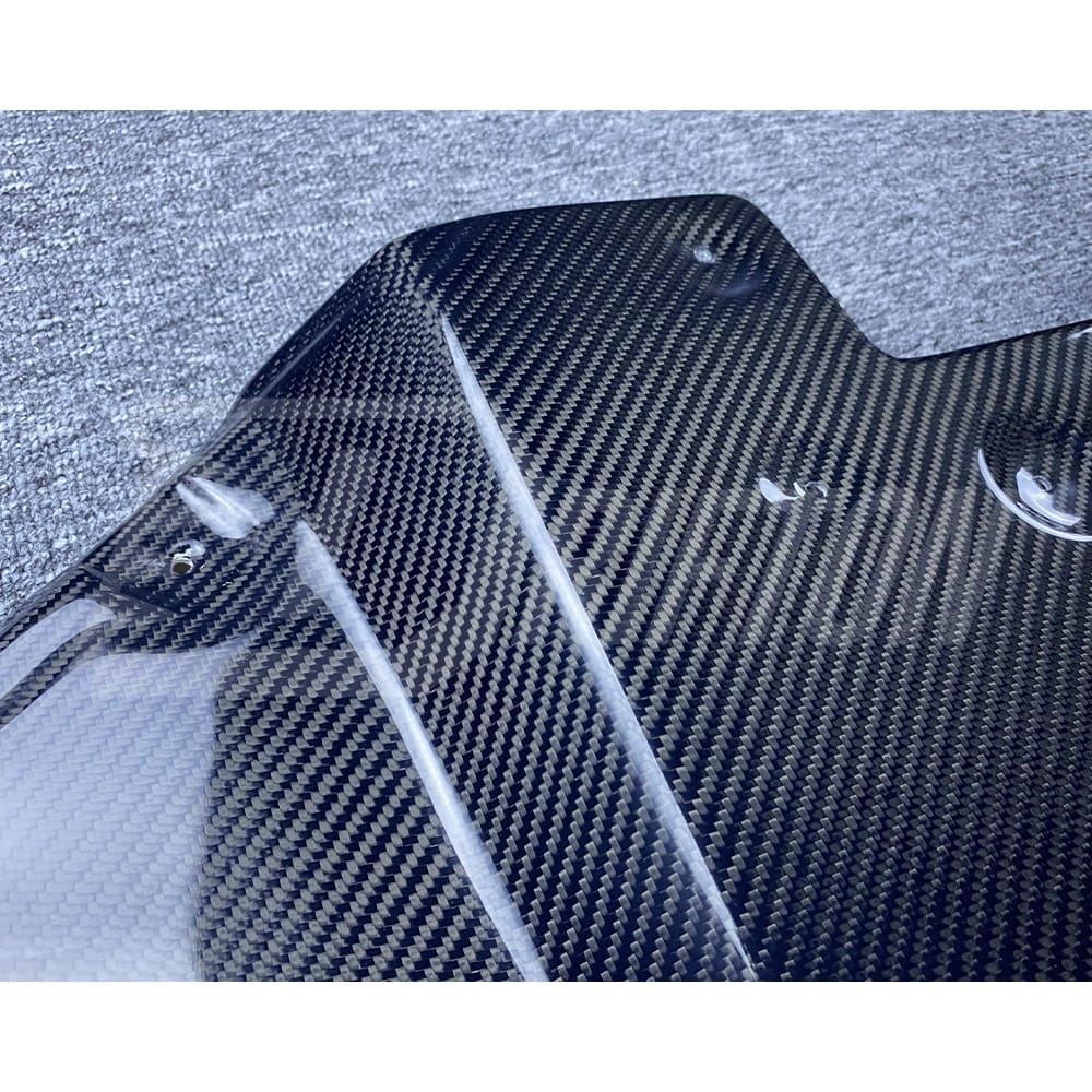 MY24 Nismo Style Partial Carbon Fiber Front Bumper For Nissan R35 GTR 2008-2024