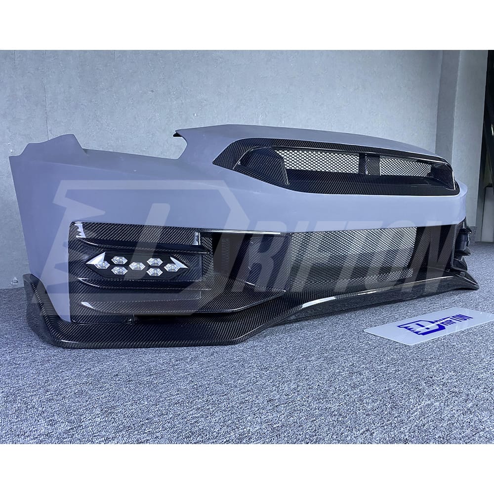 MY24 Nismo Style Partial Carbon Fiber Front Bumper For Nissan R35 GTR 2008-2024