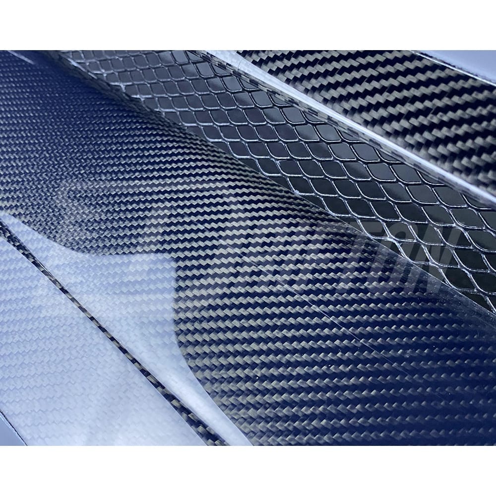 MY24 Nismo Style Partial Carbon Fiber Front Bumper For Nissan R35 GTR 2008-2024