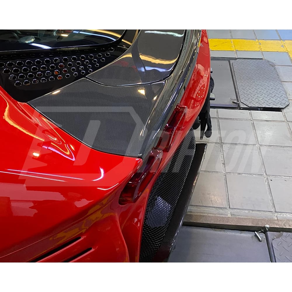 OEM Style Dry Carbon Fiber Rear Diffuser For Ferrari SF90