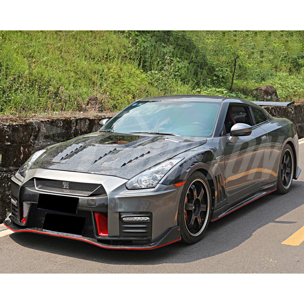 Vent Style Carbon Fiber Fender For Nissan R35 GTR 2008-2019