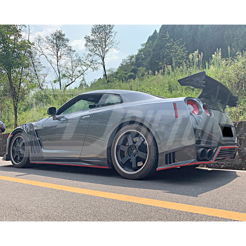 Vent Style Carbon Fiber Fender For Nissan R35 GTR 2008-2019