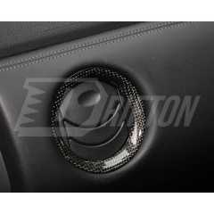 Dry Carbon Fiber Interiors AC Surround Vents Trim For Nissan R35 GTR 2008-2016