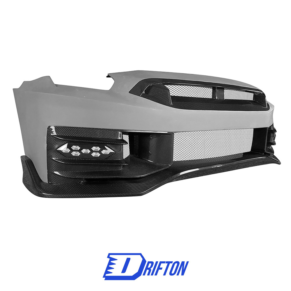 MY24 Nismo Style Partial Carbon Fiber Front Bumper For Nissan R35 GTR 2008-2026