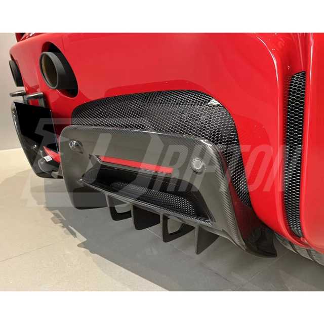OEM Style Dry Carbon Fiber Rear Diffuser For Ferrari SF90