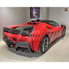 OEM Style Dry Carbon Fiber Rear Diffuser For Ferrari SF90