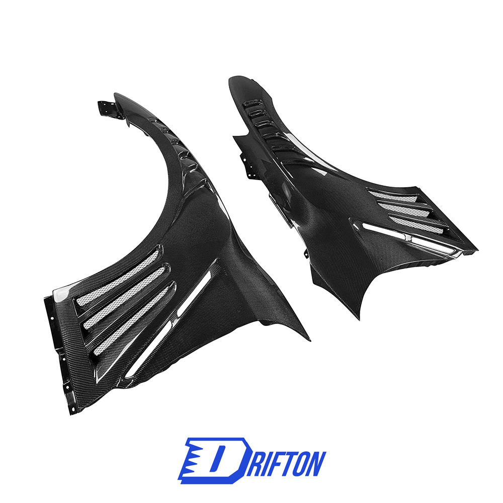 Vent Style Carbon Fiber Fender For Nissan R35 GTR 2008-2026