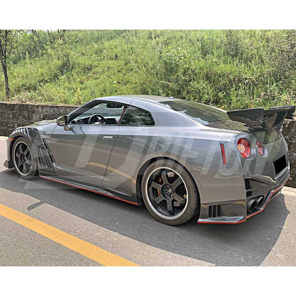Vent Style Carbon Fiber Fender For Nissan R35 GTR 2008-2026