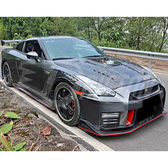 Vent Style Carbon Fiber Fender For Nissan R35 GTR 2008-2026