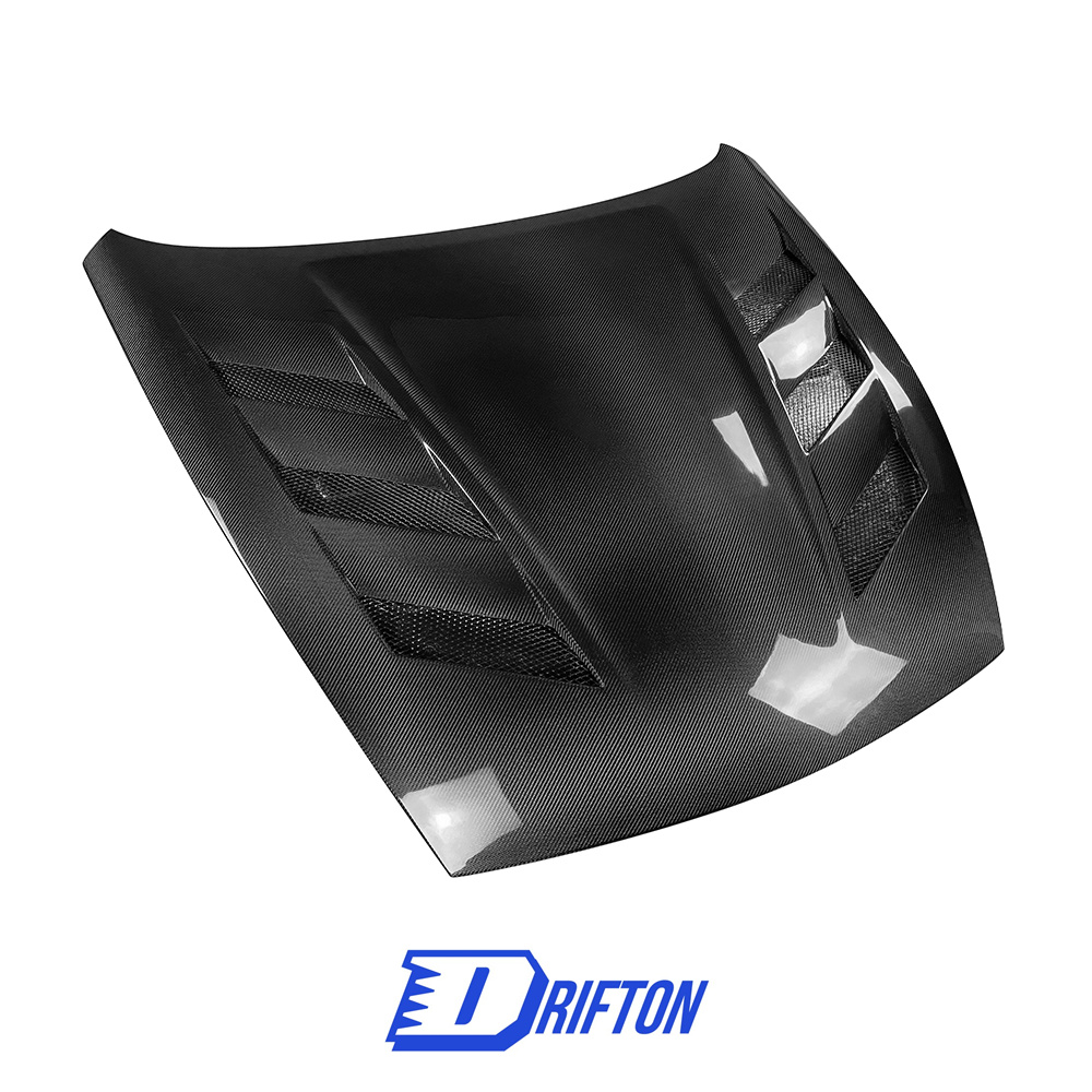 Amuse Style Carbon Fiber Hood For Nissan 370Z Z34 2008-2019