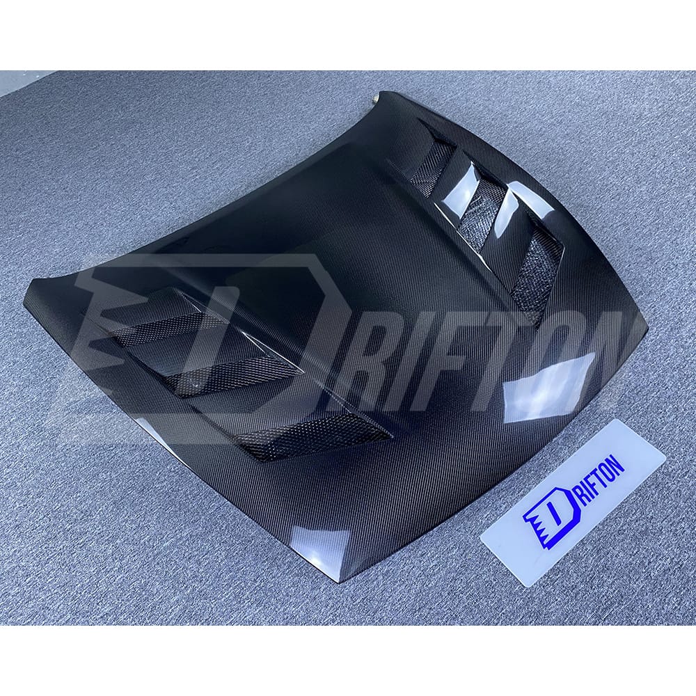 Amuse Style Carbon Fiber Hood For Nissan 370Z Z34 2008-2019