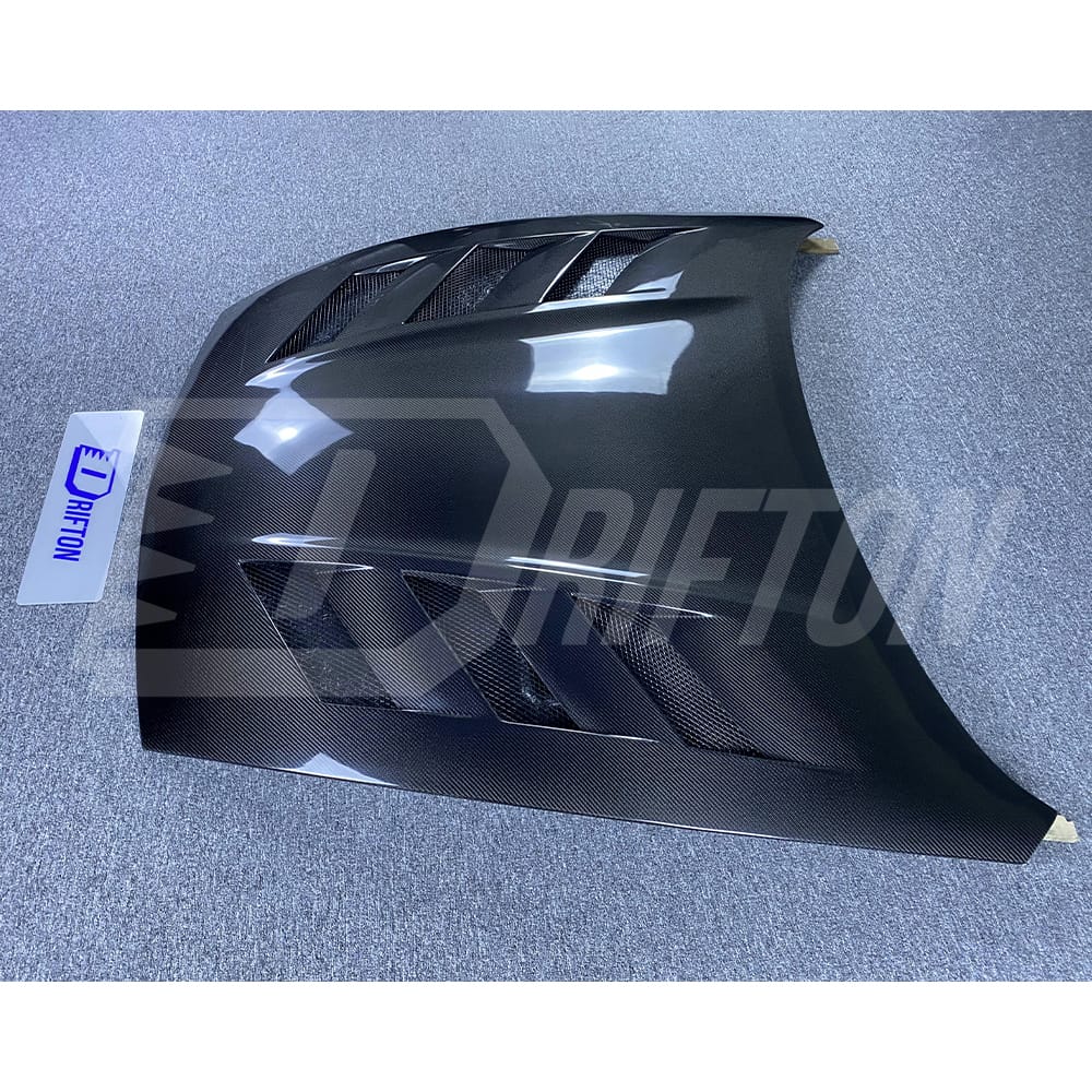 Amuse Style Carbon Fiber Hood For Nissan 370Z Z34 2008-2019
