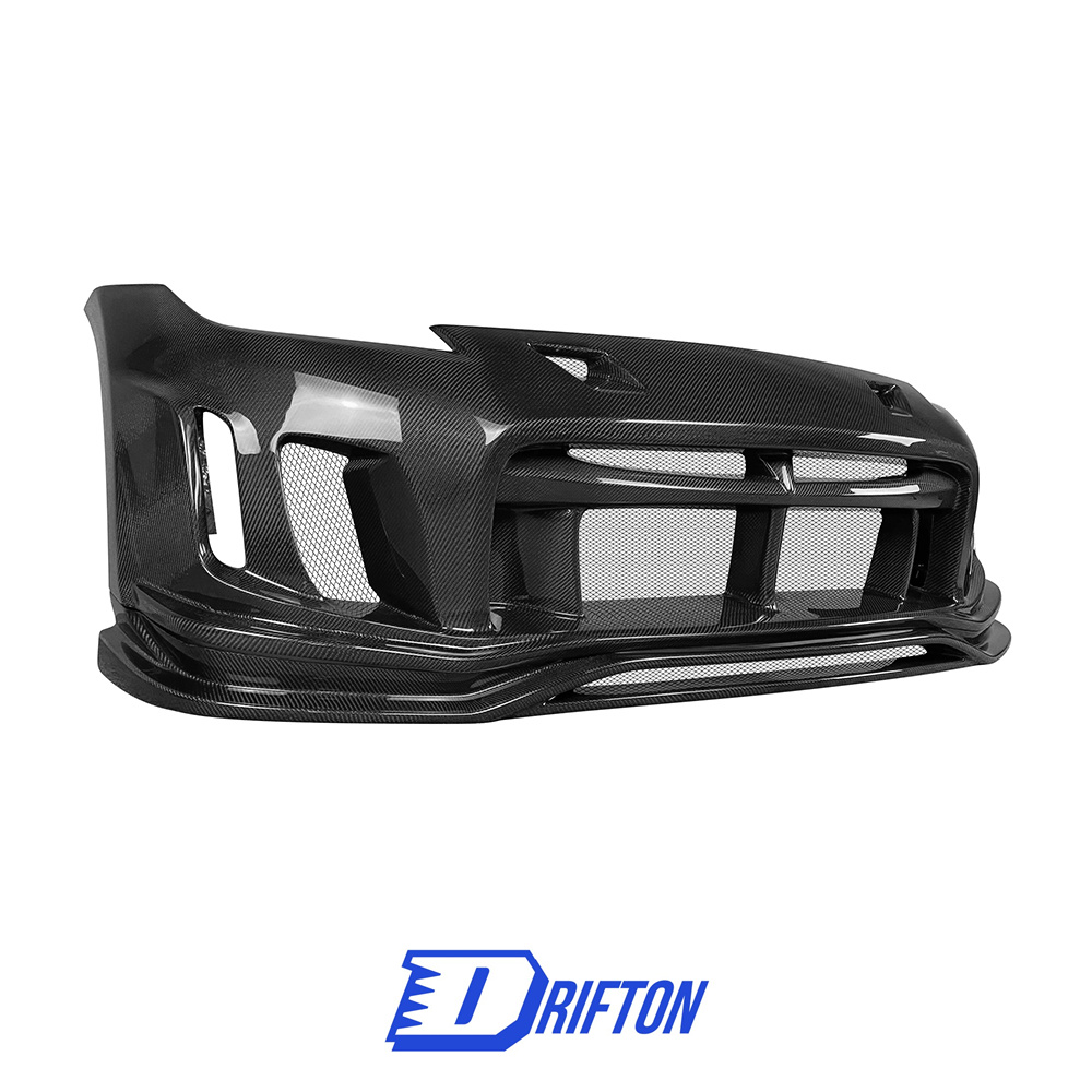 Varis Arising II Style Carbon Fiber Front Bumper For NIissan 370Z Z34 2008-2019