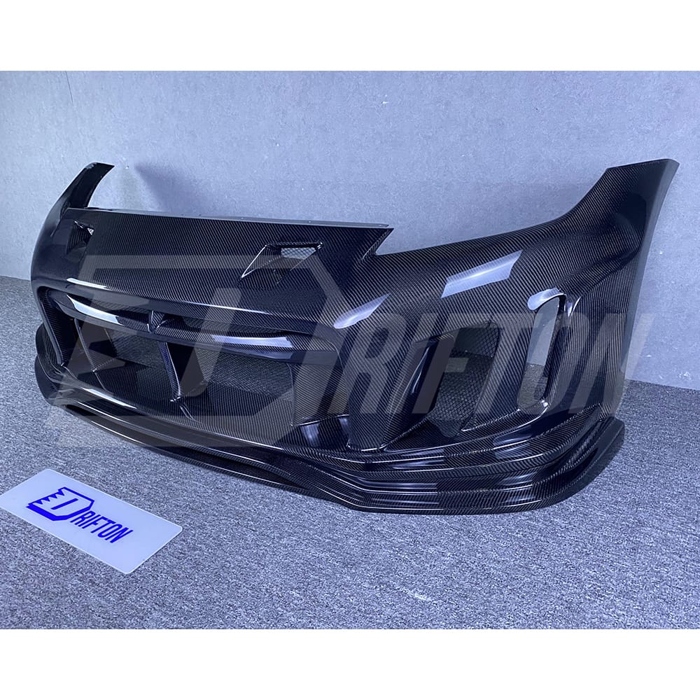 Varis Arising II Style Carbon Fiber Front Bumper For NIissan 370Z Z34 2008-2019