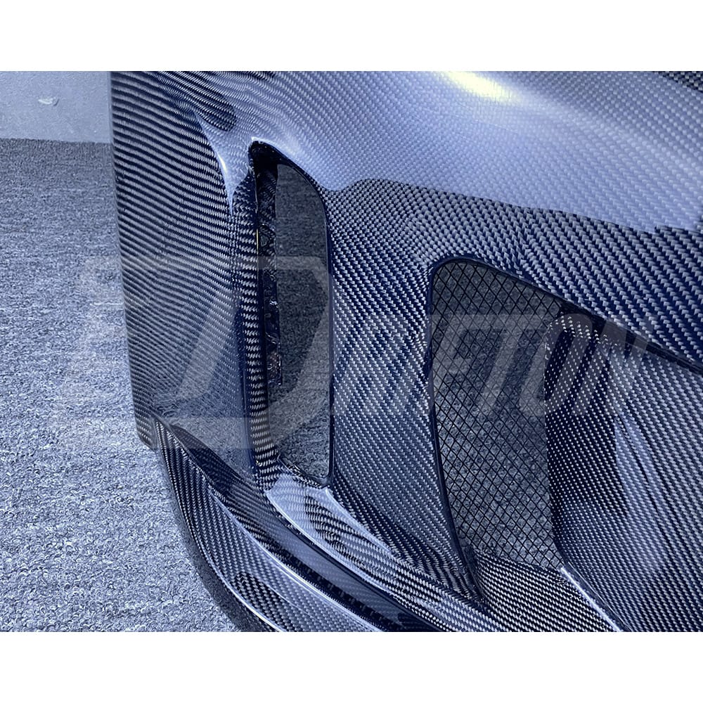 Varis Arising II Style Carbon Fiber Front Bumper For NIissan 370Z Z34 2008-2019
