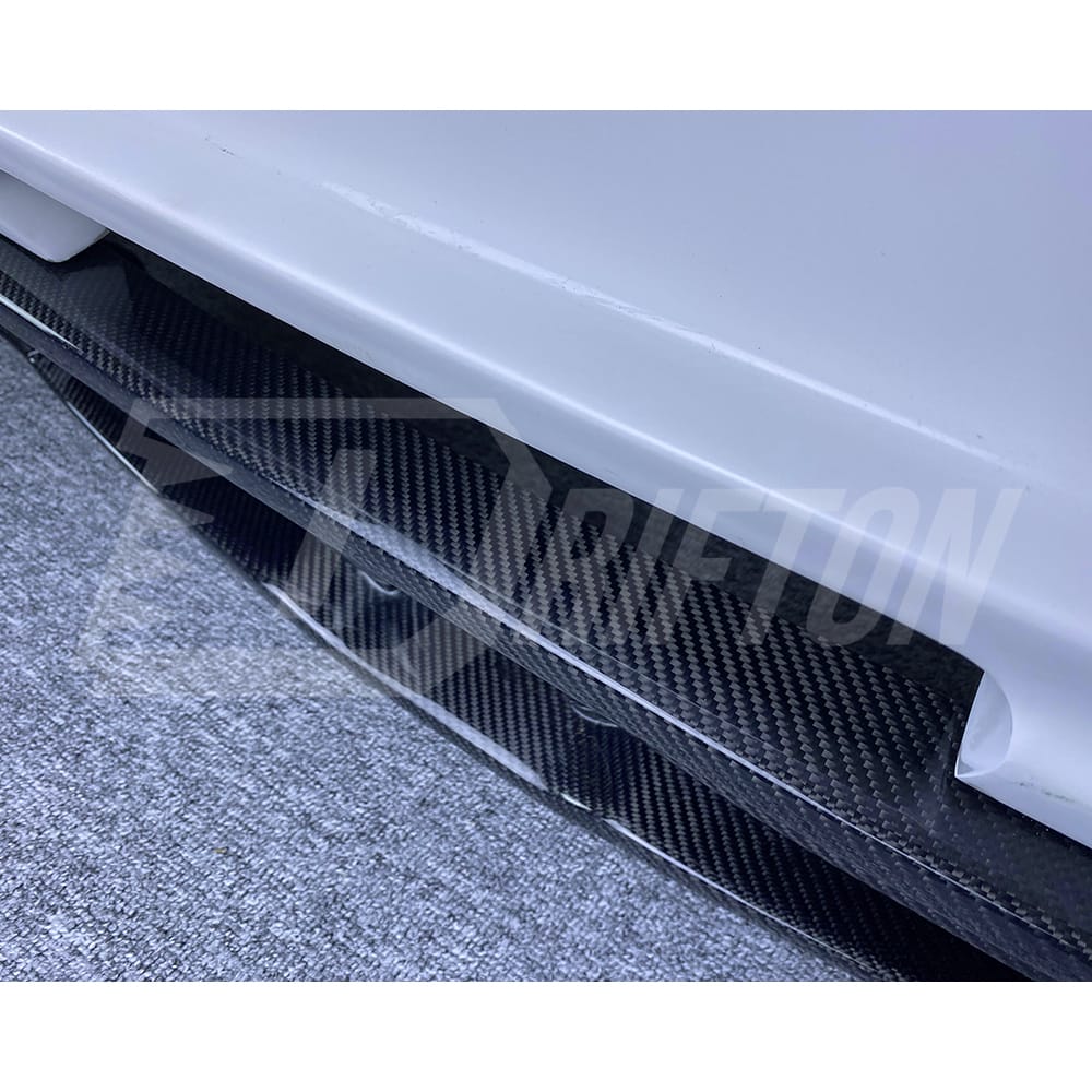 Varis Arising II Style Half Carbon Fiber Rear Bumper For NIissan 370Z Z34 2008-2019