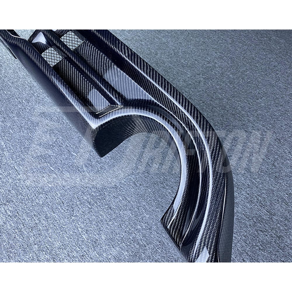 Varis Arising II Style Half Carbon Fiber Rear Bumper For NIissan 370Z Z34 2008-2019