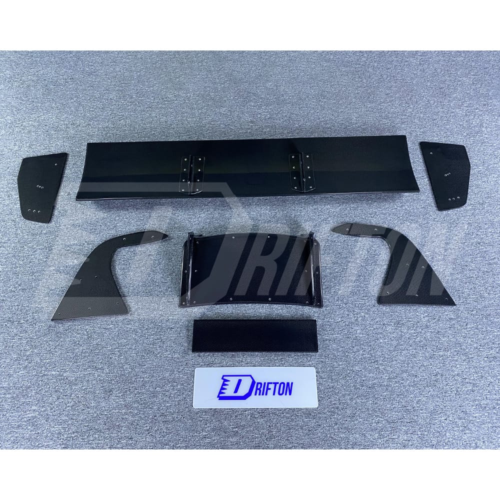 Varis Kamikaze Style Carbon Fiber Racing Swan GT Spoiler Rear Wing For NIissan 370Z Z34 2008-2019