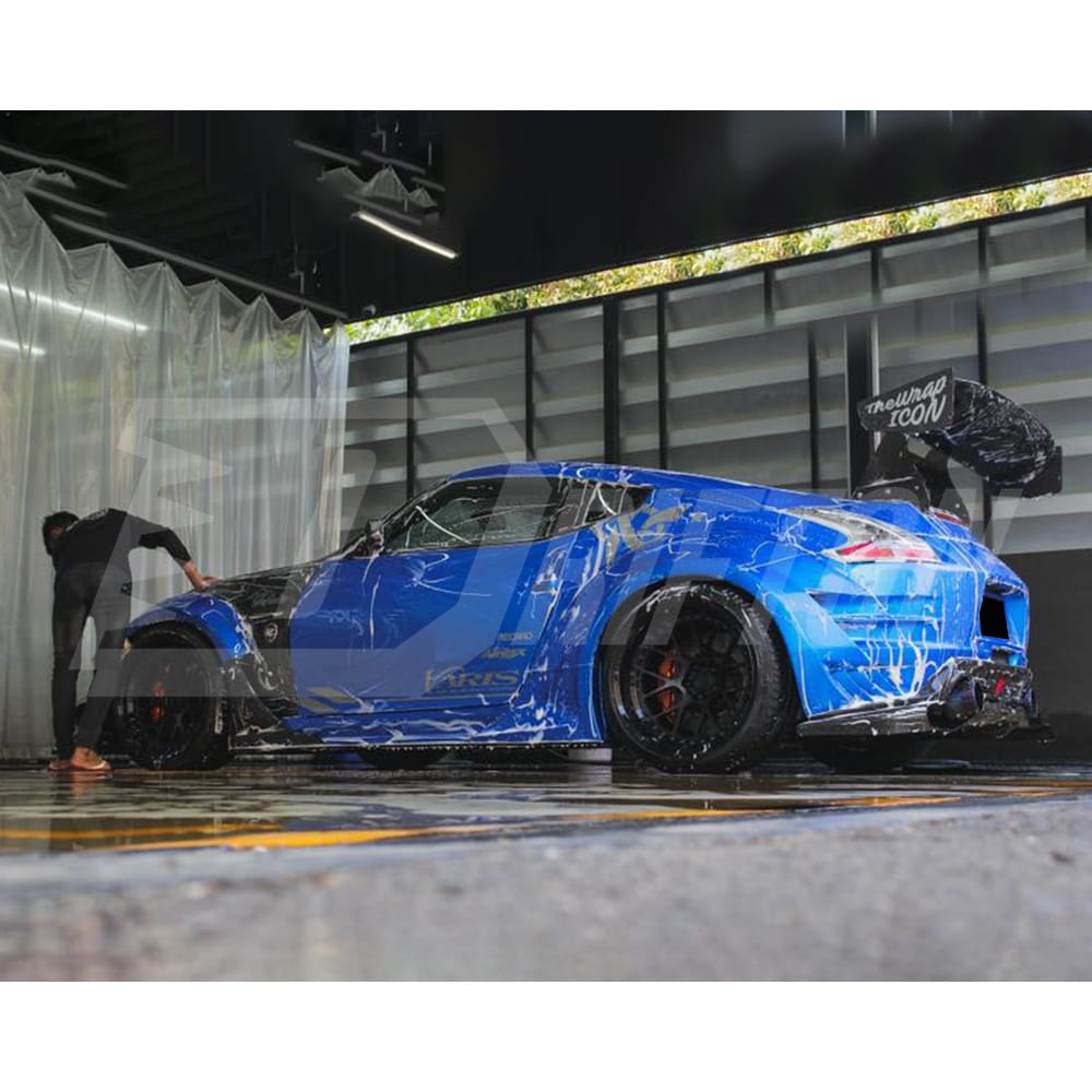 Varis Kamikaze Style Carbon Fiber Racing Swan GT Spoiler Rear Wing For NIissan 370Z Z34 2008-2019