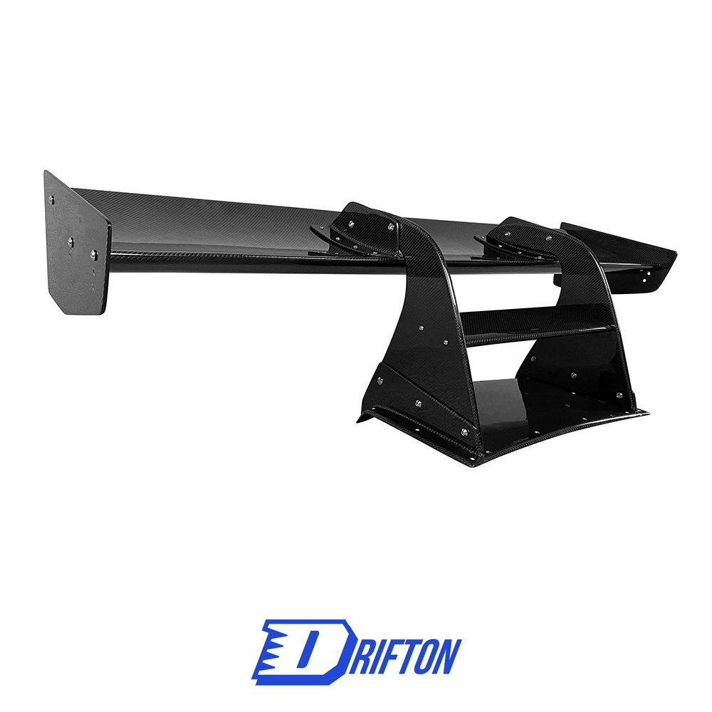Varis Kamikaze Style Carbon Fiber Racing Swan GT Spoiler Rear Wing For Nissan 370Z Z34 2008-2019