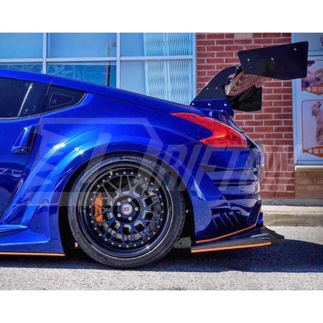Varis Kamikaze Style Carbon Fiber Racing Swan GT Spoiler Rear Wing For Nissan 370Z Z34 2008-2019