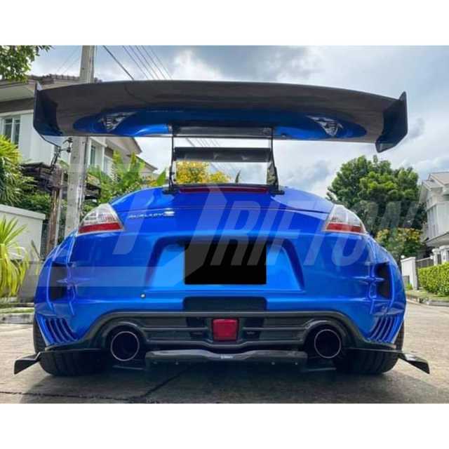 Varis Kamikaze Style Carbon Fiber Racing Swan GT Spoiler Rear Wing For Nissan 370Z Z34 2008-2019