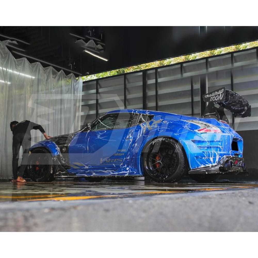 Varis Kamikaze Style Carbon Fiber Racing Swan GT Spoiler Rear Wing For Nissan 370Z Z34 2008-2019