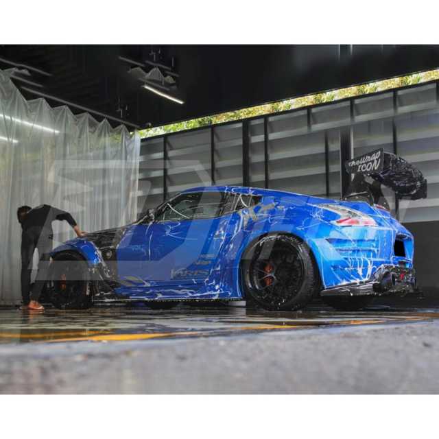 Varis Kamikaze Style Carbon Fiber Racing Swan GT Spoiler Rear Wing For Nissan 370Z Z34 2008-2019