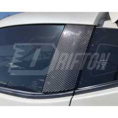Dry Carbon Fiber B Pillar Cover Panel For Nissan 370Z Z34 2008-2019