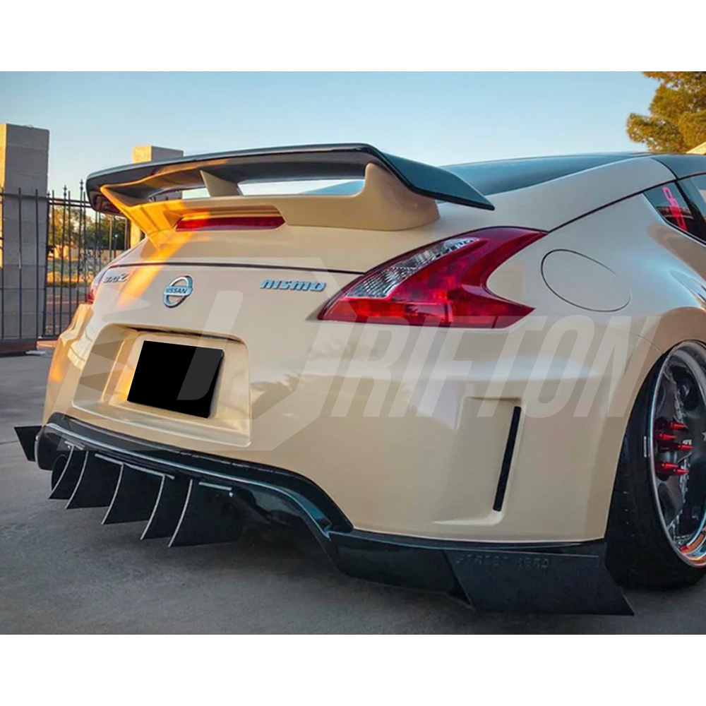 Nismo GT Style Half Carbon Fiber Rear Spoiler Wing For Nissan 370Z Z34 2008-2019