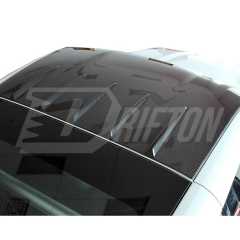 V Style Dry Carbon Fiber Car Roof Cover For Nissan 370Z Z34 2008-2019