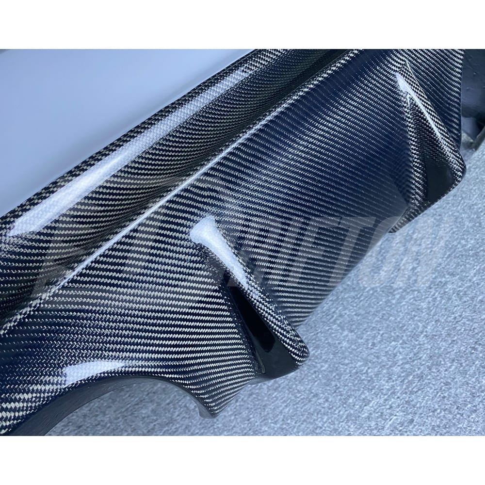 3D Style Semi Carbon Fiber Rear Bumper For BMW M3 M4 F80 F82 F83 2014-2020