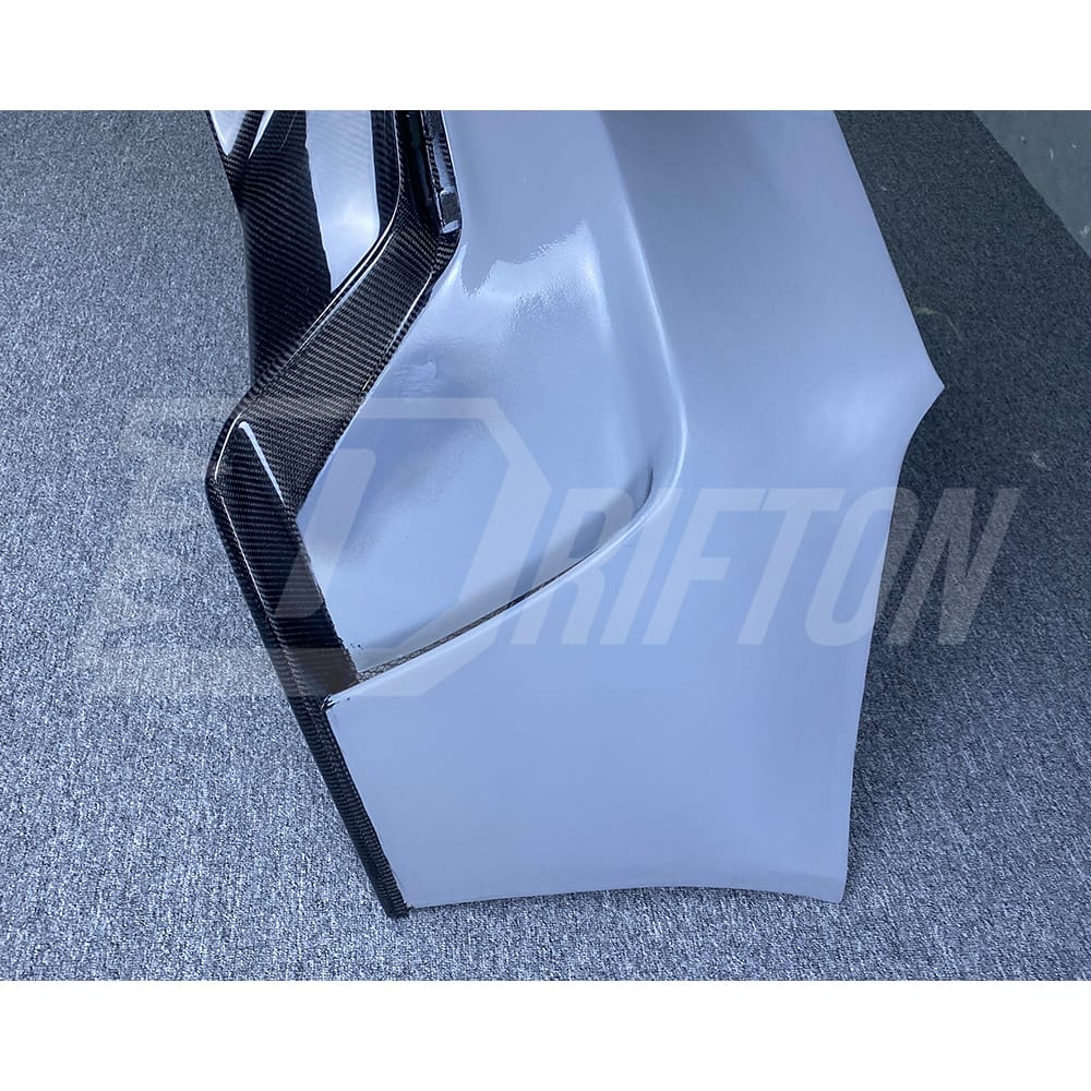 3D Style Semi Carbon Fiber Rear Bumper For BMW M3 M4 F80 F82 F83 2014-2020