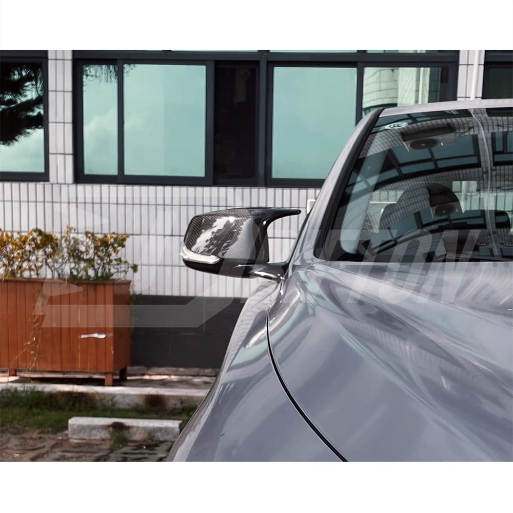 Dry Carbon Fiber Replacement Side Mirror Cover For Infiniti Q50 2013-2024