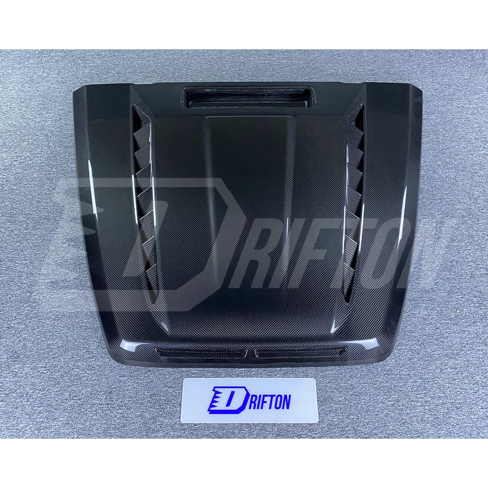 Paktechz Style Dry Carbon Fiber Engine Hood For Mercedes Benz G-Class W464 G350 G500 AMG G63 2019-2022